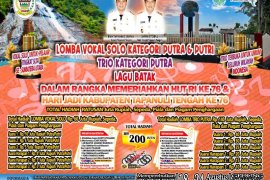 Pemkab Tapteng kembali gelar lomba vocal solo dan trio lagu Batak berhadiah ratusan juta