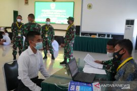 Danrem 023/KS cek seleksi penerimaan catar Akmil 2021