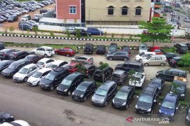 Belasan tukang parkir di Palembang digelandang  terkait pungli