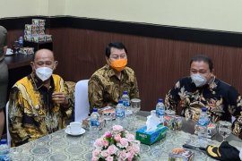 Bupati Langkat hadiri rakor monitoring dan evaluasi pencegahan korupsi KPK