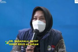 Mayoritas pasien COVID-19 dirujuk ke RSUD Al-Ihsan kondisi kritis