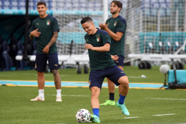 Pelatih Mancini janjikan Raspadori dan Kean kesempatan di timnas Italia