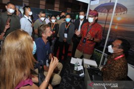 Menparekraf tinjau "Bali Beyond Travel and Fair 2021"
