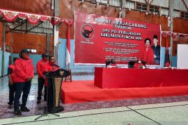 Rakercab DPC PDI Perjuangan Puncak Jaya hasilkan enam poin rekomendasi