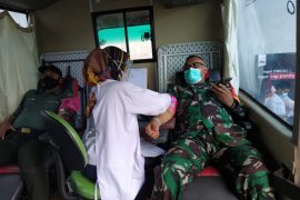 Kodim 0510/Tigaraksa targetkan 10.000 pendonor darah saat TMMD ke-111