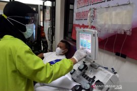 61 pasien COVID-19 Bekasi belum terlayani plasma konvalesen