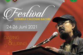 Festival Sutardji Calzoum Bachri  akan digelar pada 24-26 Juni