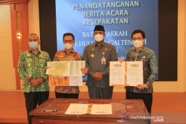Penyelesaian tapal batas antara Kabupaten HST dengan Kotabaru memanas
