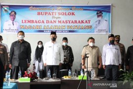 Pemkab Solok dukung pemasaran hasil pertanian Nagari Alahan Panjang