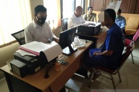 Polsek Ciwandan amankan pencuri HP di Warung Sembako