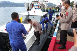 Polda Sumbar terima kapal baru jenis pemburu dari Mabes Polri, ini spesifikasinya