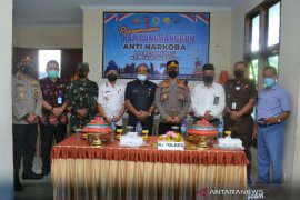 Polres Baubau membentuk Kampung Tangguh Antinarkoba