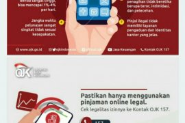 OJK Jatim minta masyarakat tidak tertipu pinjaman daring melalui pesan singkat