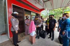 HUT Bhayangkara, Polres Dumai bhakti sosial dan penyuluhan prokes