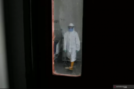 Penuh, ruang isolasi pasien COVID-19 di RS Bahteramas Kendari