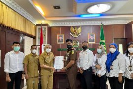BPKPAD Kota Binjai serahkan SKK kepada Kejaksaan