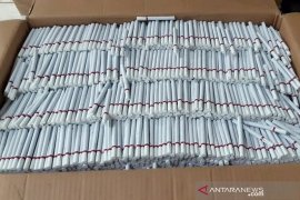 Bea Cukai Kudus dan polisi ungkap 924.500 batang rokok ilegal