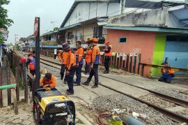 KAI tutup dua perlintasan liar di Kota Malang
