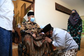 Menag sowan  ke para kiai sembari sosialisasi surat edaran Idul Adha