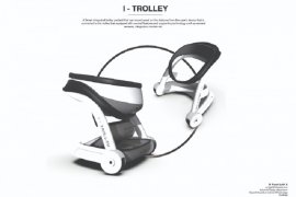 "I-Trolley", desain troli dari mahasiswa ITS untuk normal baru