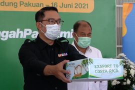 Ridwan Kamil lepas ekspor kelapa parut kering ke Kosta Rika