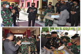 Sinergi TNI Polri semakin kuat di  hari Bhayangkara ke 75