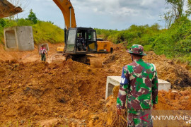 Pembukaan jalan proyek TMMD Kalsel capai 67 persen