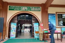 Masa Pengenalan Lingkungan Sekolah di Tarakan Dengan Prokes
