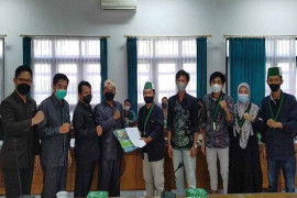 DPRD Kalteng terima aspirasi HMI Palangka Raya terkait RUU KUP
