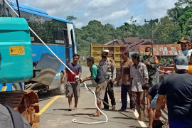 Polisi: Kecelakaan Bis Damri di Kapuas Hulu diduga karena sopir mengantuk