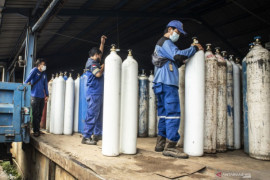 Kasus COVID-19 melonjak, kebutuhan oksigen di RSUD Kota Madiun ikutan naik
