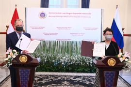 Pertemuan Menlu RI - Rusia