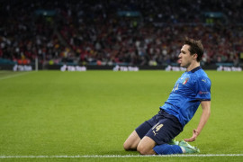 Federico Chiesa jadi bintang lapangan Italia versus Spanyol