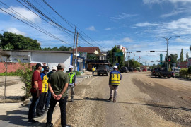PT Conch - Balai PJN Kalsel inventarisasi kerusakan jalan di Tabalong