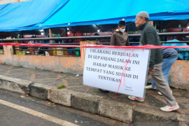 Sikapi imbauan Wali Kota, pedagang BTC Pasar Banto mulai tertib dan tidak jualan  di  trotoar lagi