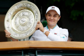 Reaksi terhadap juara baru Wimbledon,  Ash Barty
