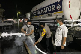 Bupati Lumajang pantau ketersediaan oksigen untuk pasien COVID-19 di RSUD Haryoto