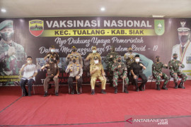 Pangdam I/BB apresiasi Pemkab Siak laksanakan Serbuan Vaksinasi Massal