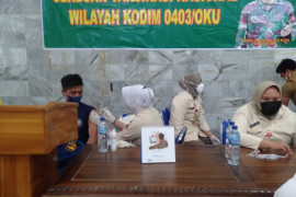 Ratusan warga OKU serbu vaksinasi massal