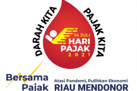 Peringati Hari Pajak, Kanwil DJP Riau gelar donor darah