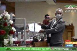 Rapat Paripurna DPR RI sahkan RUU Otsus Papua jadi undang-undang