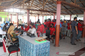 Ribuan napi Lapas Porong ikuti vaksinasi COVID-19