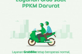 Solusi Grab untuk menjalani PPKM darurat