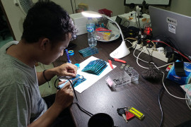 Dosen IT Telkom Purwokerto ciptakan alat pantau suhu vaksin COVID-19