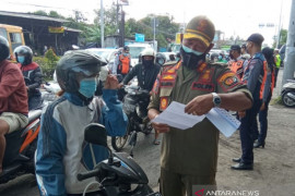 Tim Yustisi Denpasar putar balik 98 kendaraan saat PPKM Darurat