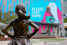 Aksi anti-lockdown di Australia berujung bentrok, 267 orang ditahan