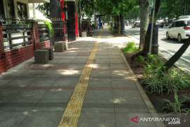 Dinas Perkim OKU tunda bangun jalur pedestrian dampak pandemi