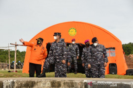 Danlantamal XIII Tinjau Latsarda di Pantai Amal Tarakan