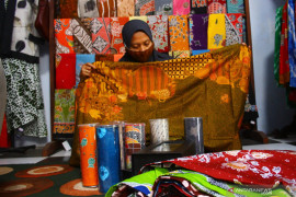 Upaya Penguaha Batik saat PPKM Darurat
