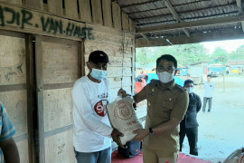 Pemkab Sigi bantu penyintas gempa empat ton beras jelang Idul Adha